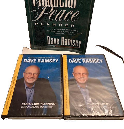 DAVE RAMSEY 2 Financial Peace University DVD's  Both NEW Sealed #3 & 4