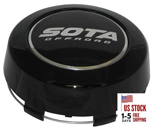  Offroad Gloss Black 8 Lug Wheel Rim Center Cap A608F-1 