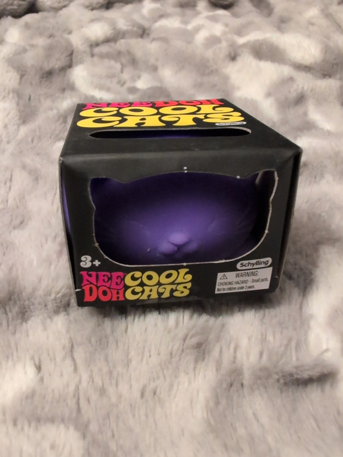 NeeDoh Cool Cats Stress Ball Purple Ages 3+