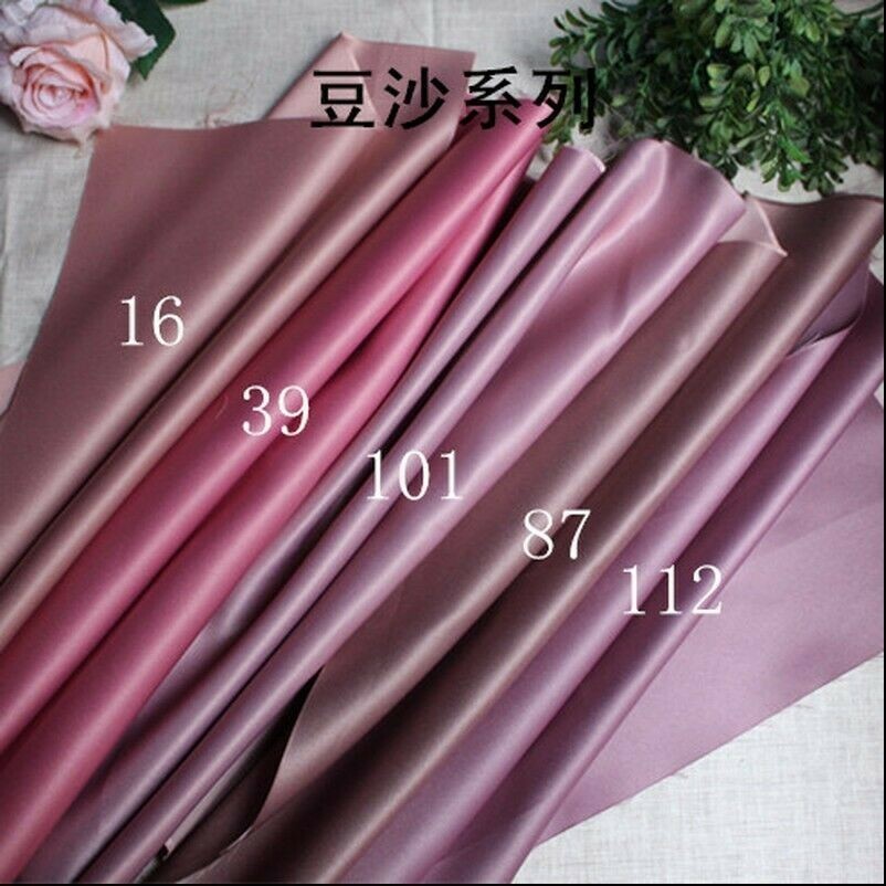 Satin Silk Fabric Plain Cloth Bridal Wedding Dress Costume DIY Bedding Sewing