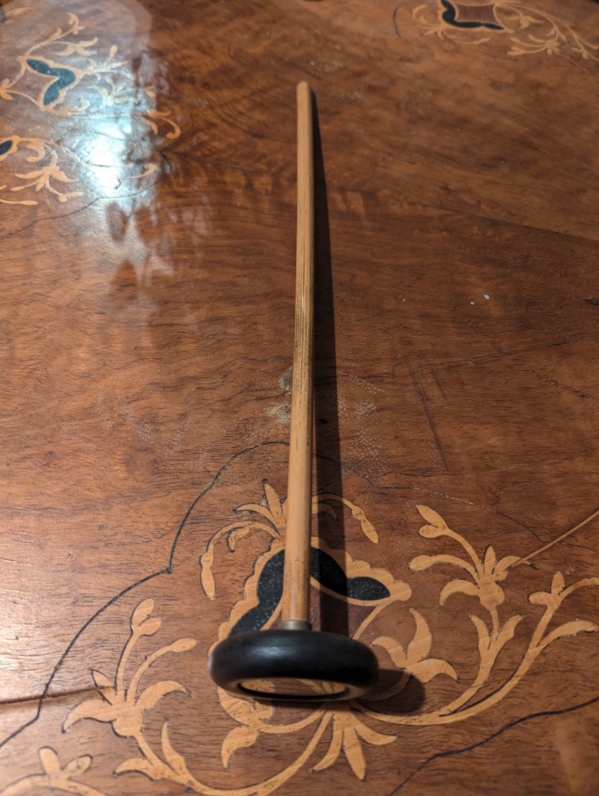 Vintage Rubber Bamboo Reflex Hammer Medical Diagnostic Neurological Rampling