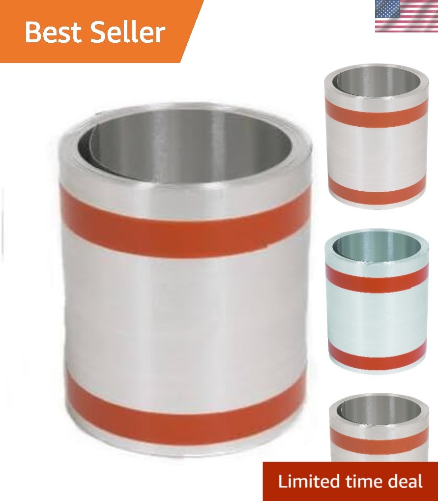 Versatile 6" x 50' Galvanized Steel Flashing for Quick Roof and Gutter Repairs