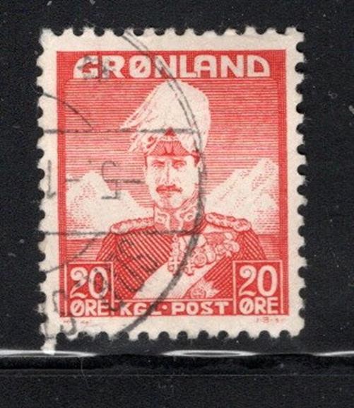 GREENLAND  GRONLAND STAMP USED   LOT 62789