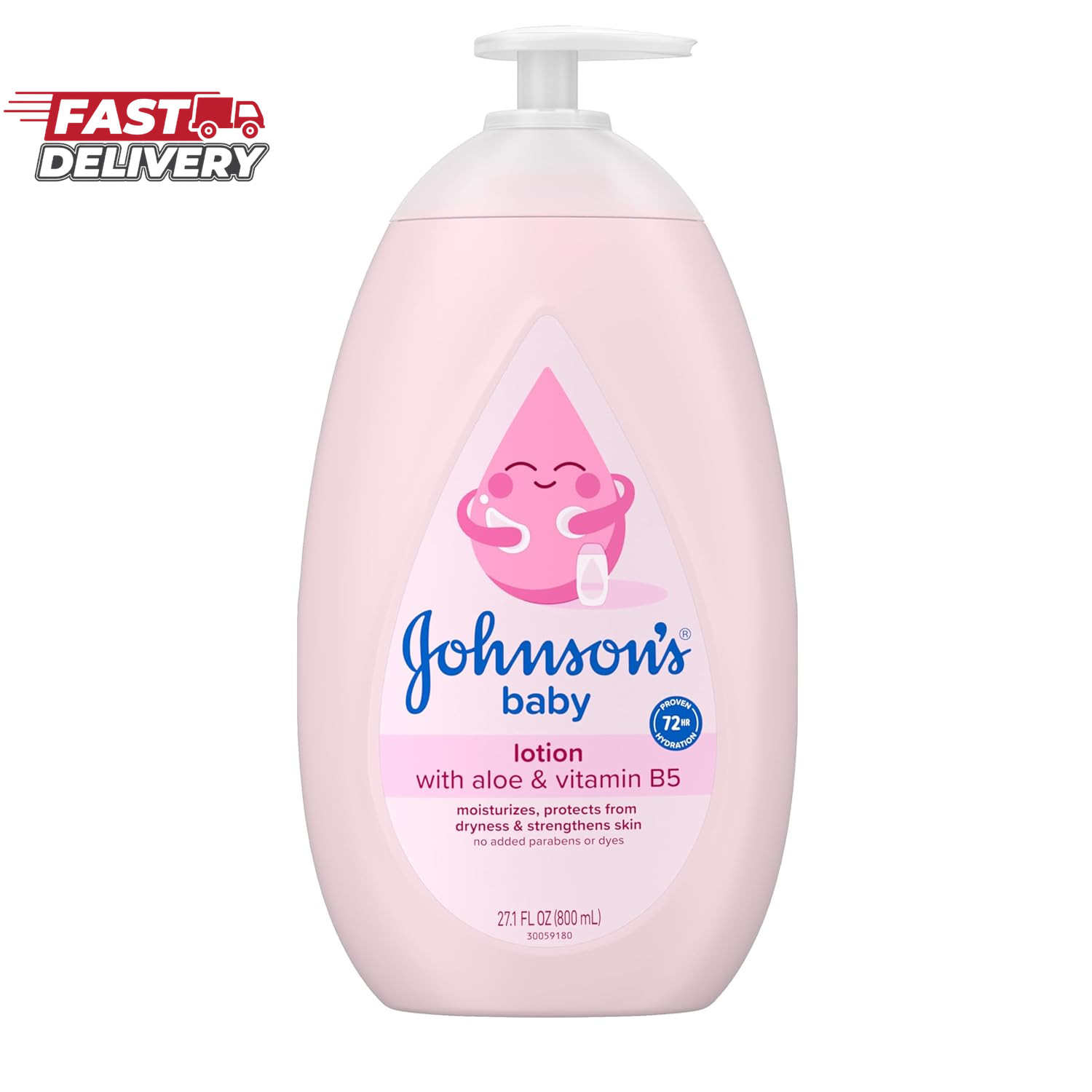 Johnson'S Baby Lotion with Coconut Oil, Aloe Vera & Vitamin B5, 72 HR Hydration,