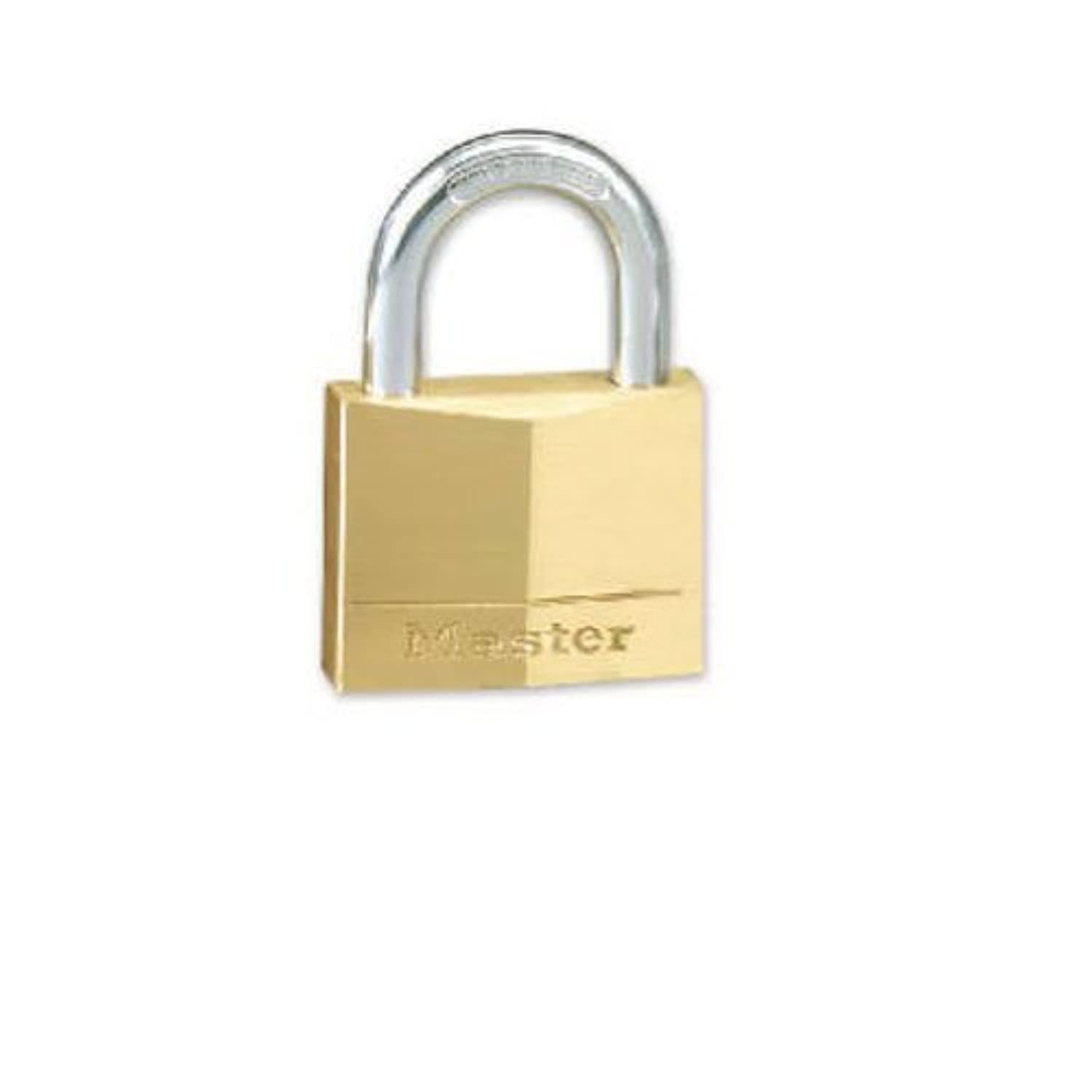 Master Lock 130D Solid Brass Padlock, 1-3/16-inch 1 Count, 