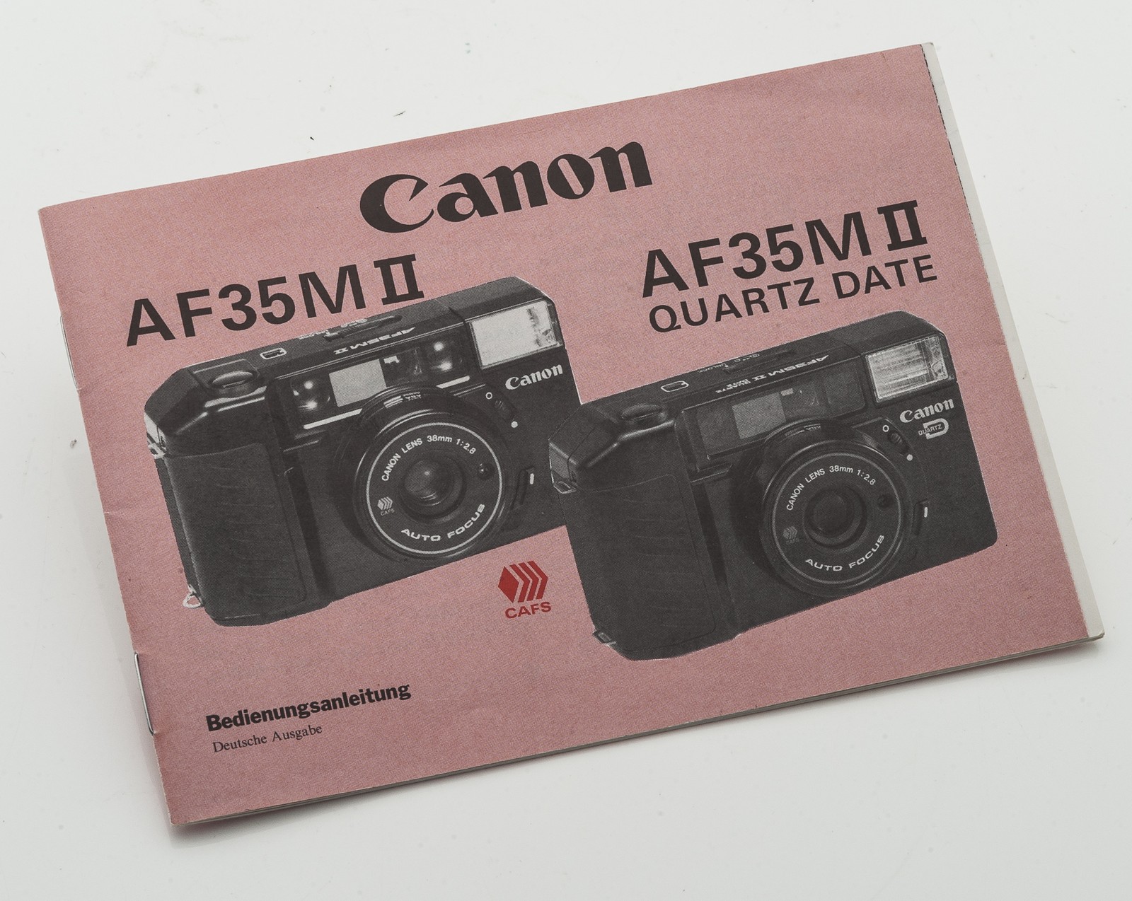 Manual Canon AF35M 2 II Quartz Date Guide