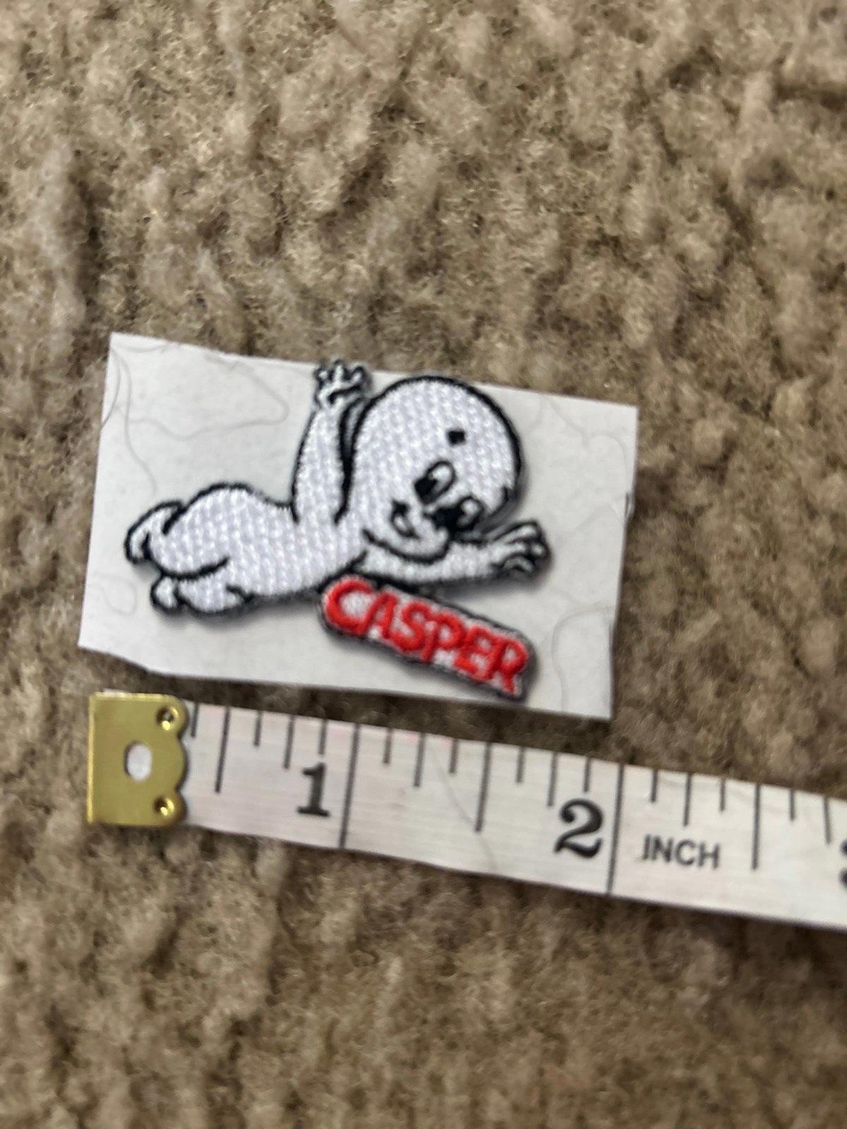 A36 tiny Casper small  patch iron on heat new art project fun