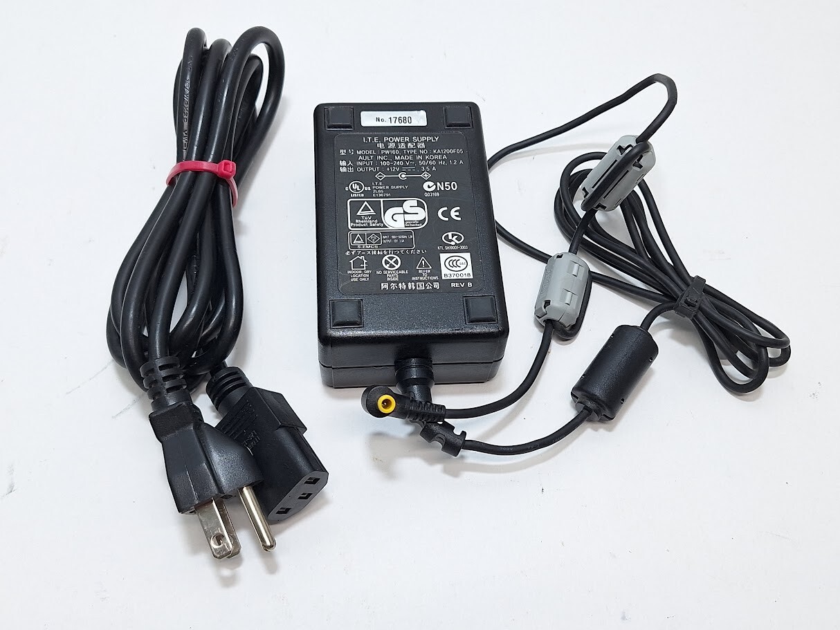 AC Adapter PW160 TYPE NO: KA1200F05 I.T.E. Power Supply for Sony LMD-7220W