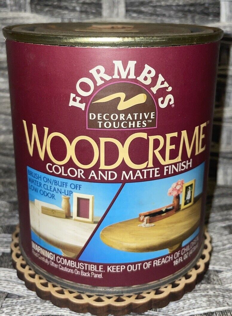 RARE Formby's Decorative Touches WOODCREME Color & Matte Finish ANTIQUE PINE