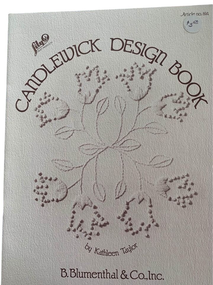 Candlewick Design Book By Kathleen Taylor No 814 Creative Art Needlecraft