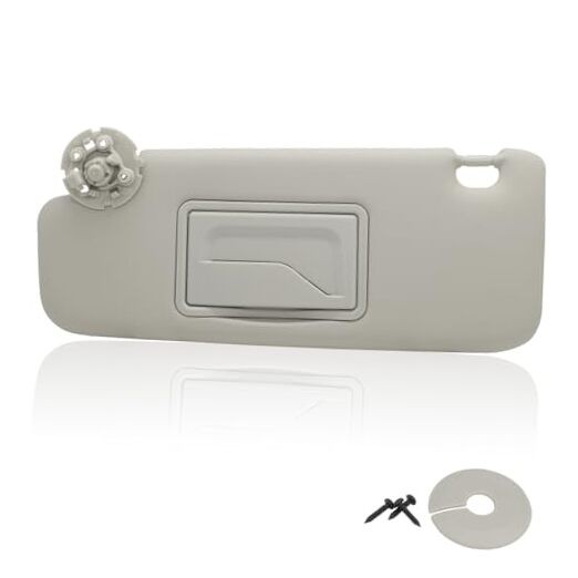  Left Driver Sun Visor Compatible with Chevy Cruze 2011-2019 Sun Left Gray