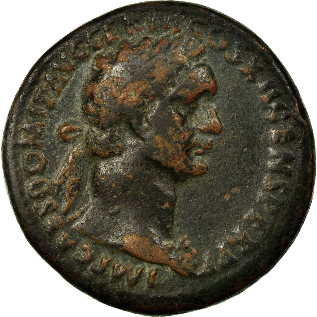 [#61934] Domitia, As, Rome, Copper, EF(40-45), Cohen:122