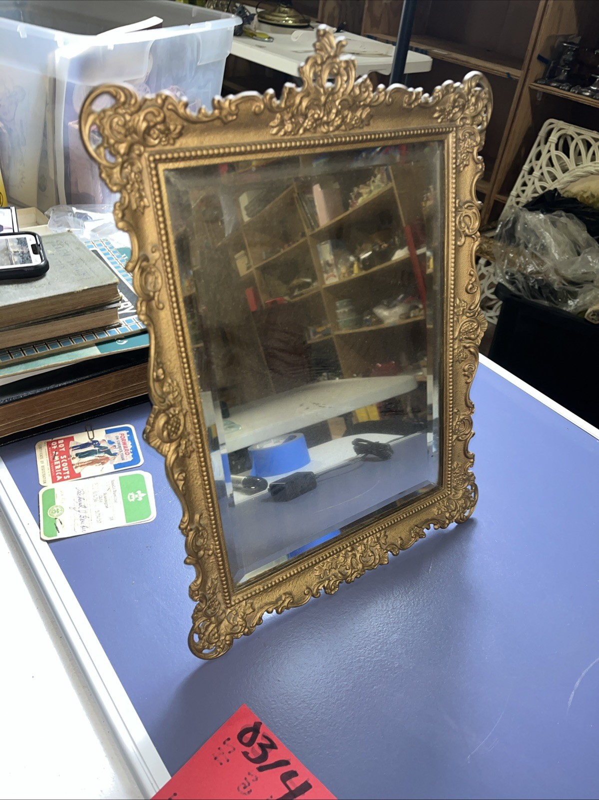 Bradley Hubbard B&H 19th Century Antique Mirror(1939)