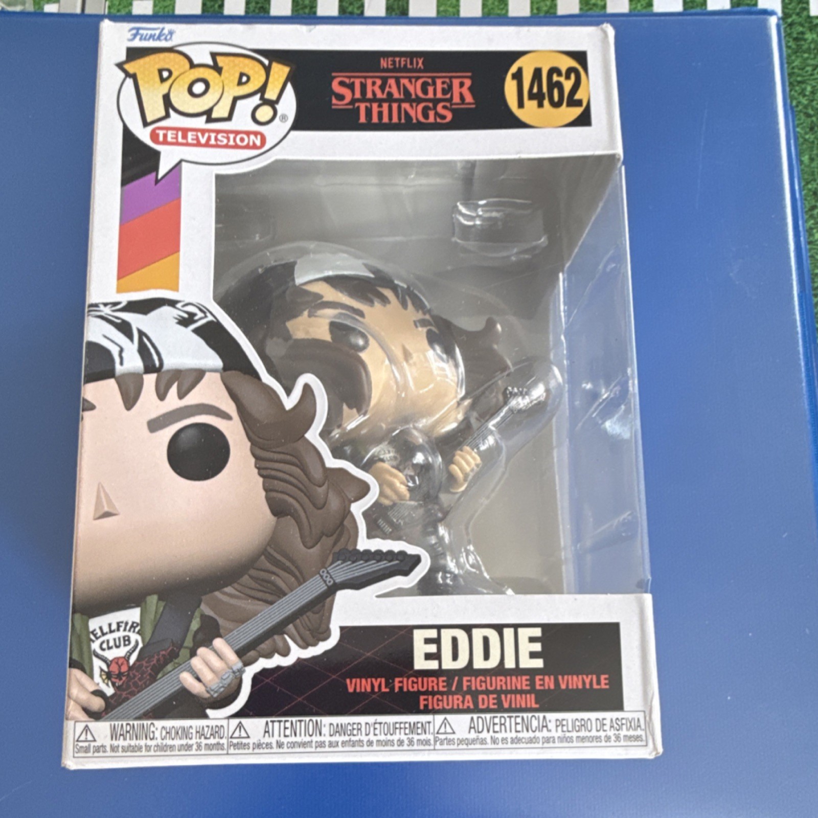 Funko Pop! Vinyl Stranger Things Eddie #1462 Television Figure Standard Size