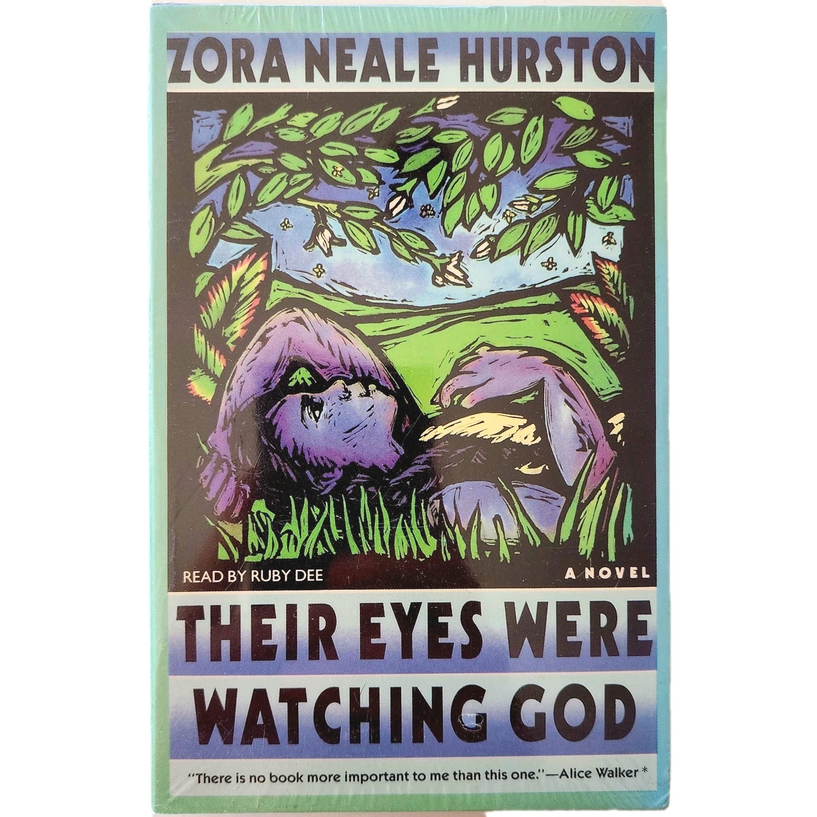 1991 Their Eyes Were Watching God SEALED Audiobook Cassettes Hurston Vintage E10
