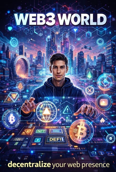 Deploy Your Existing WEB2 Site To WEB3 Decentralized Space,  WEB3 Website Anchor