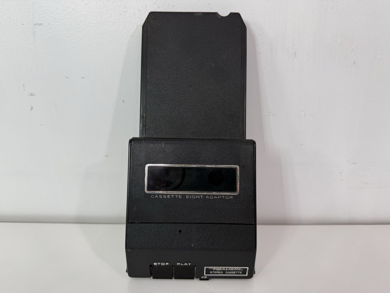 Realistic Stereo Cassette Eight Adapter for 8 Track Player 12-1875A Tested READ