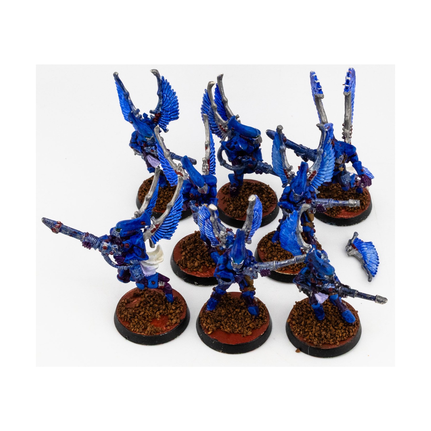 GW 40k Eldar Metal Mini Swooping Hawks Collection #56 NM