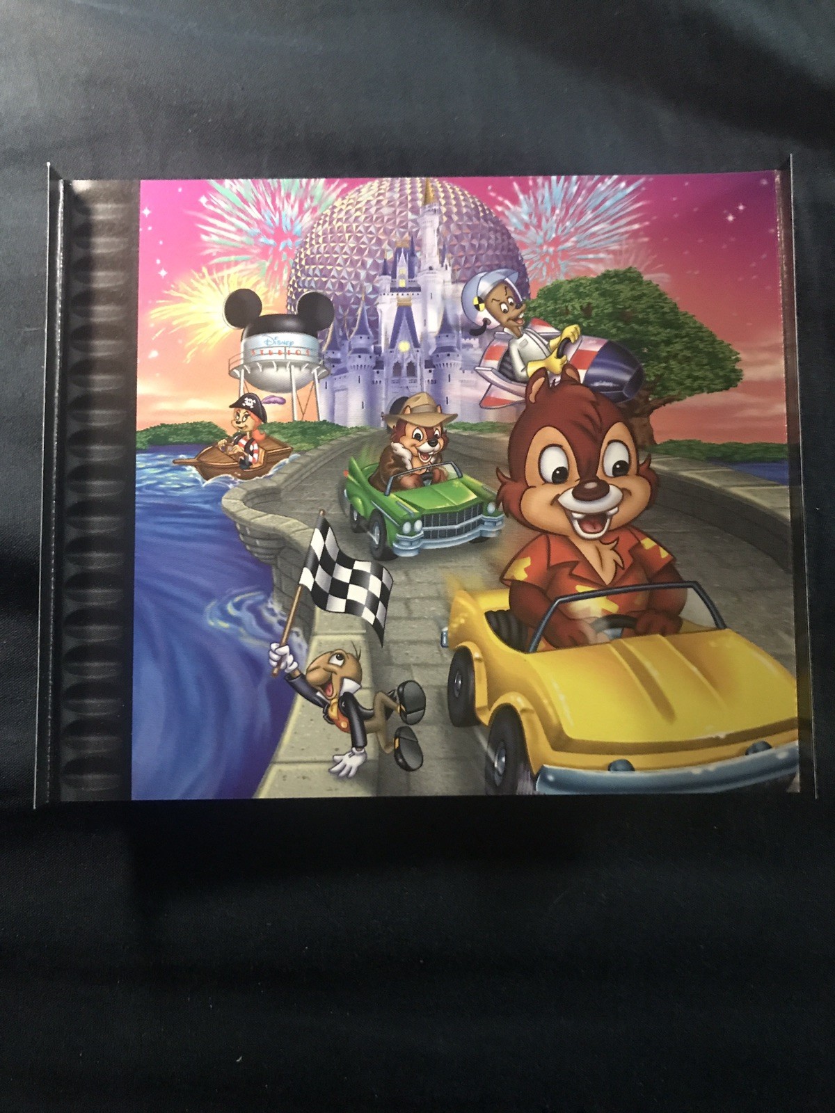 Walt Disney World Quest Magical Racing Tour PlayStation 1, PS1 REAR ARTWORK ONLY