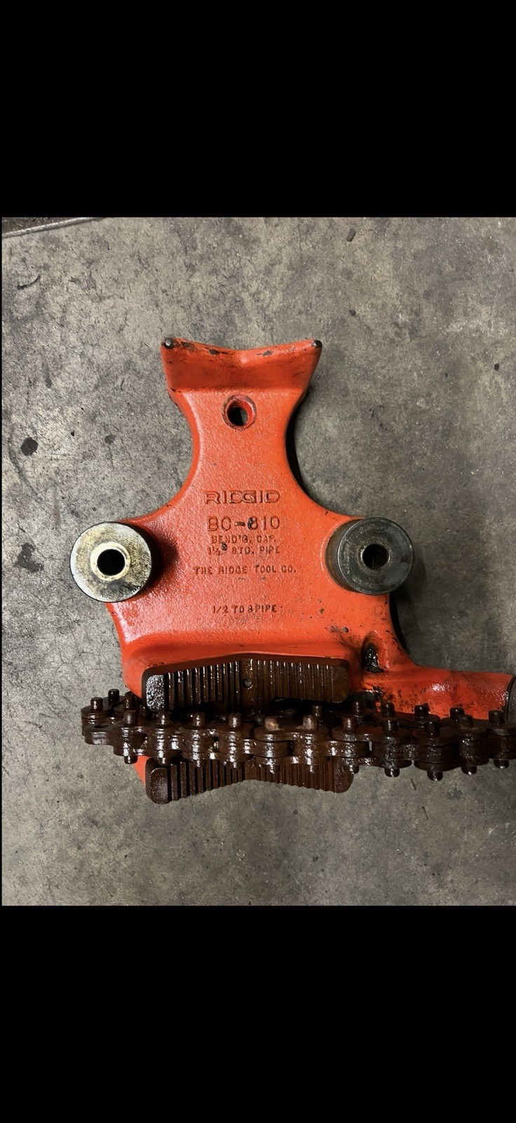 Ridgid BC-81 1/2 - 8 Inch Pipe Vise FREE S&H!