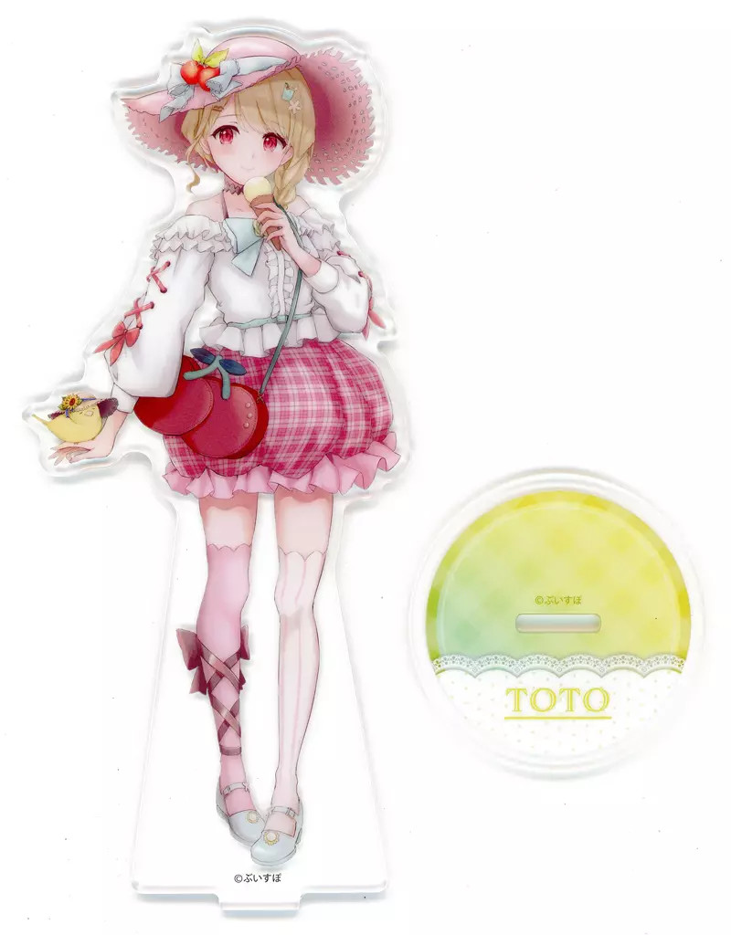 VIRTUA Youtuber Sweets Decor Big Acrylic Stand Kozue Kotori Bfree Shop Exclusive