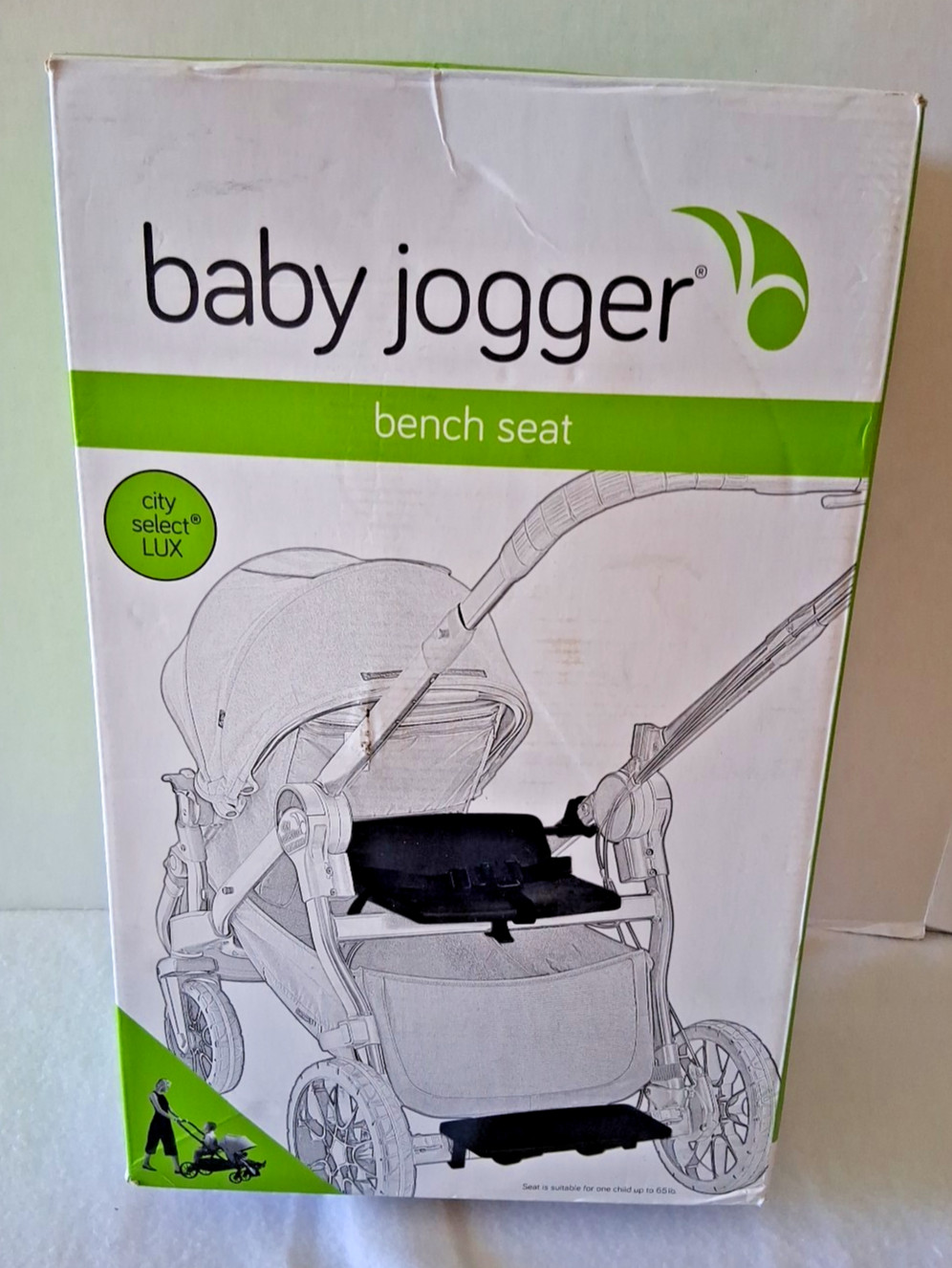 Baby Jogger City Select Lux Bench Seat and Foot Rest with Manual and Box