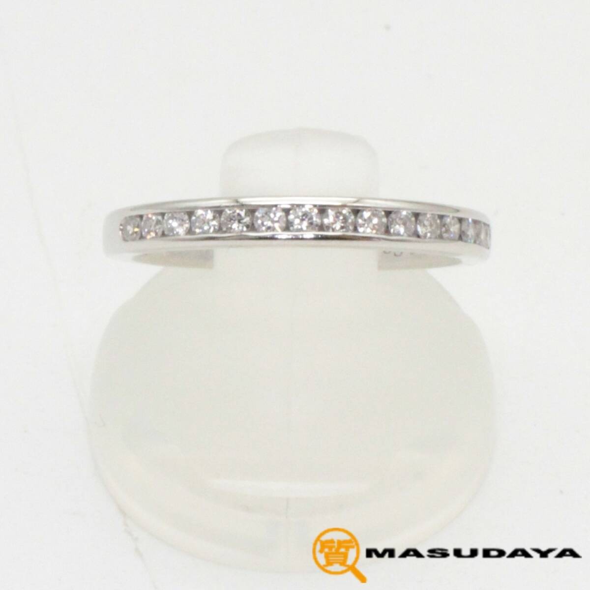 Tiffany & Co. Tiffany Half Circle Channel Setting Ring Pt950/15PD