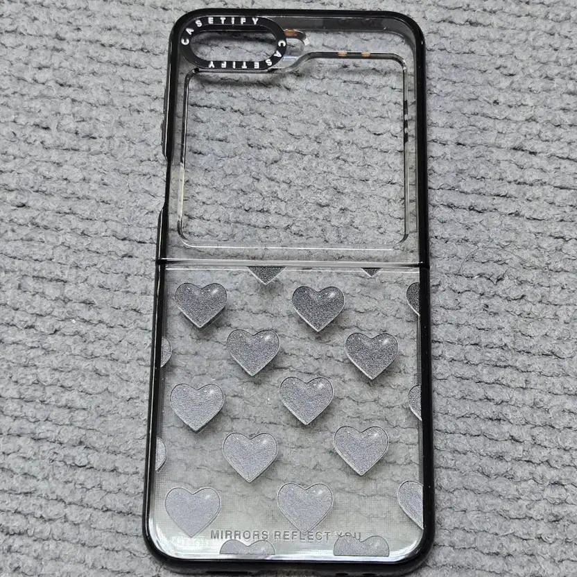 Casetify Heart Design Z Flip6 Case for Samsung