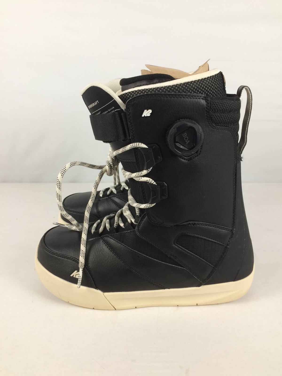 Excellent K2 Overdraft Men's Snowboard Boots, Black, M11.5 MY26