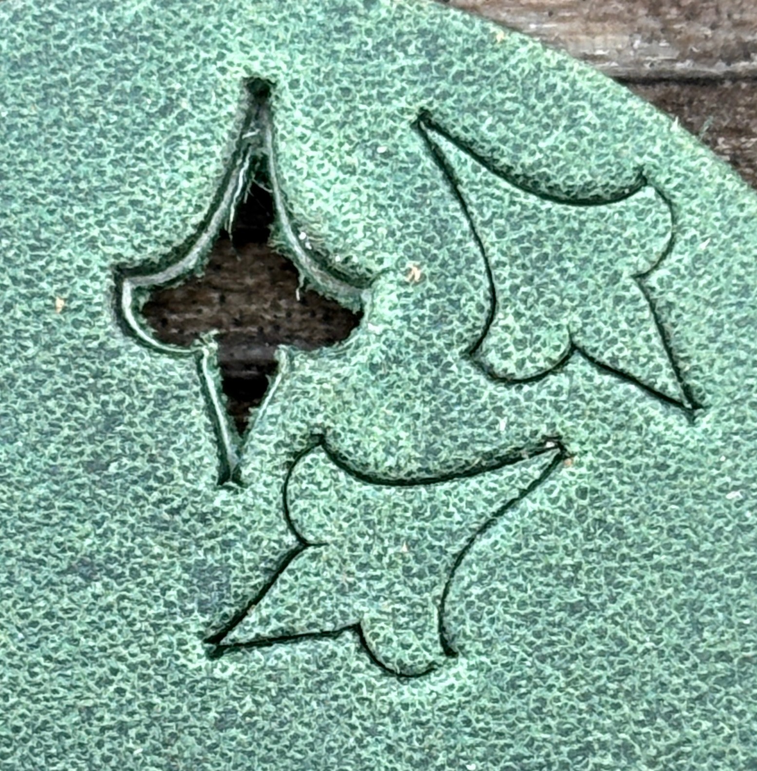 F Klement Leipzig Bookbinding Onlay Punch Manufactured in 1899 - #10