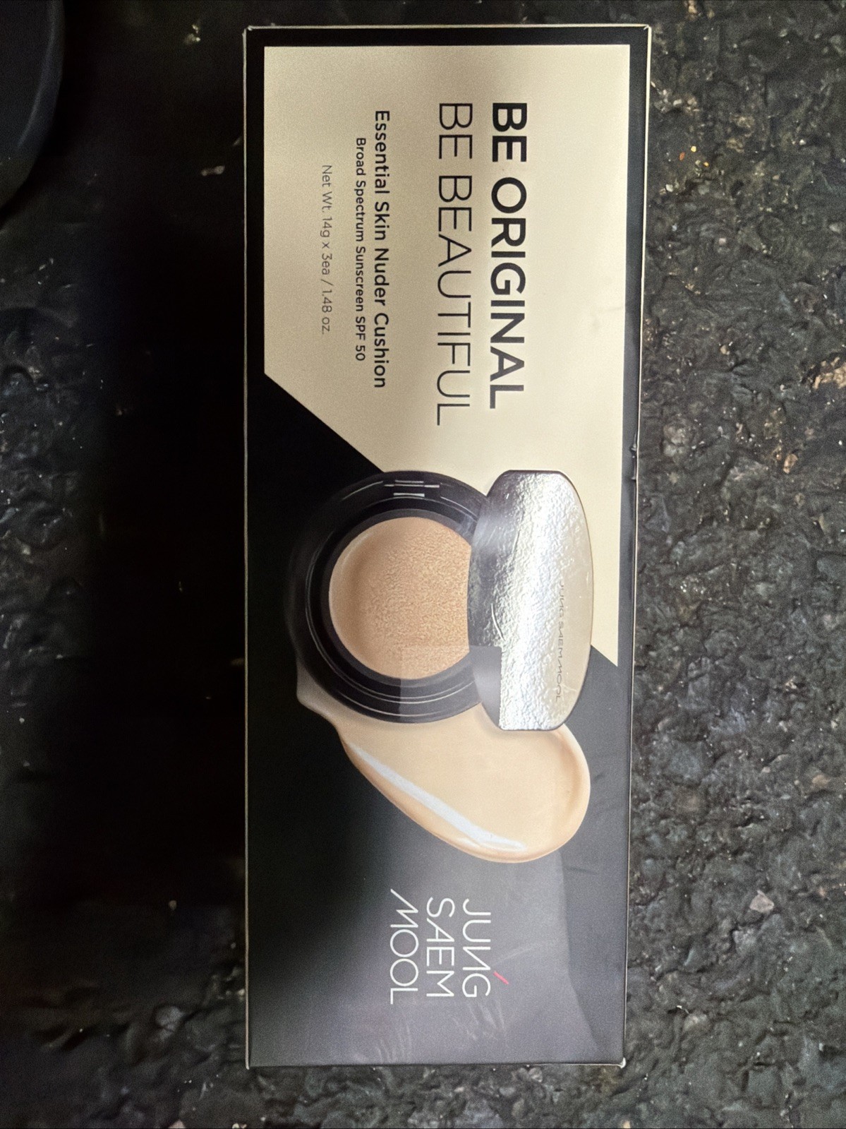 Jung Saem Mool Essential Skin Nuder Cushion Bundle set 14g +(2) Refill Medium 21