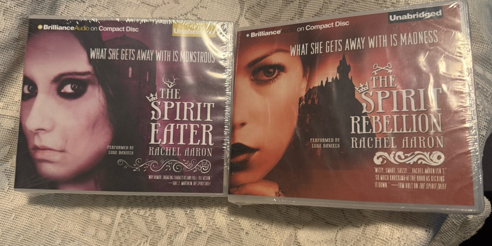 The Spirit Rebellion & Eater -The Legend of Eli Monpress Audio CD -Book 2 & 3