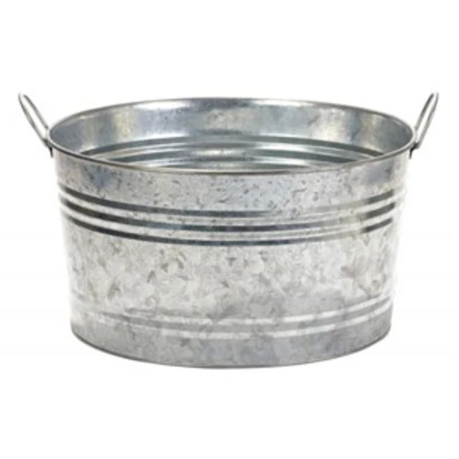 Galvanized Round Tub 15 Gallon Miller Metal