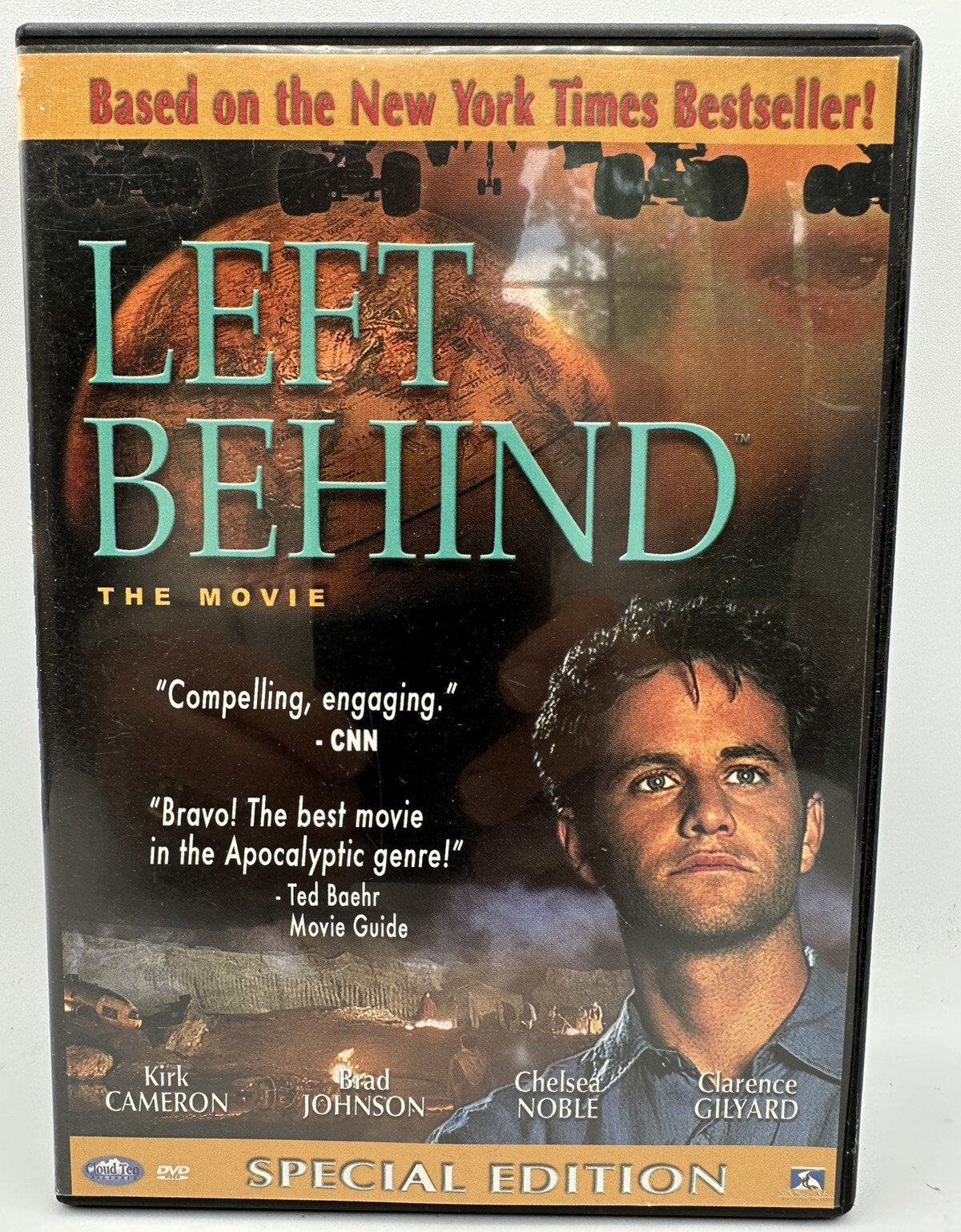 Left Behind The Movie DVD Kirk Cameron, Brad Johnson & Chelsea Noble 