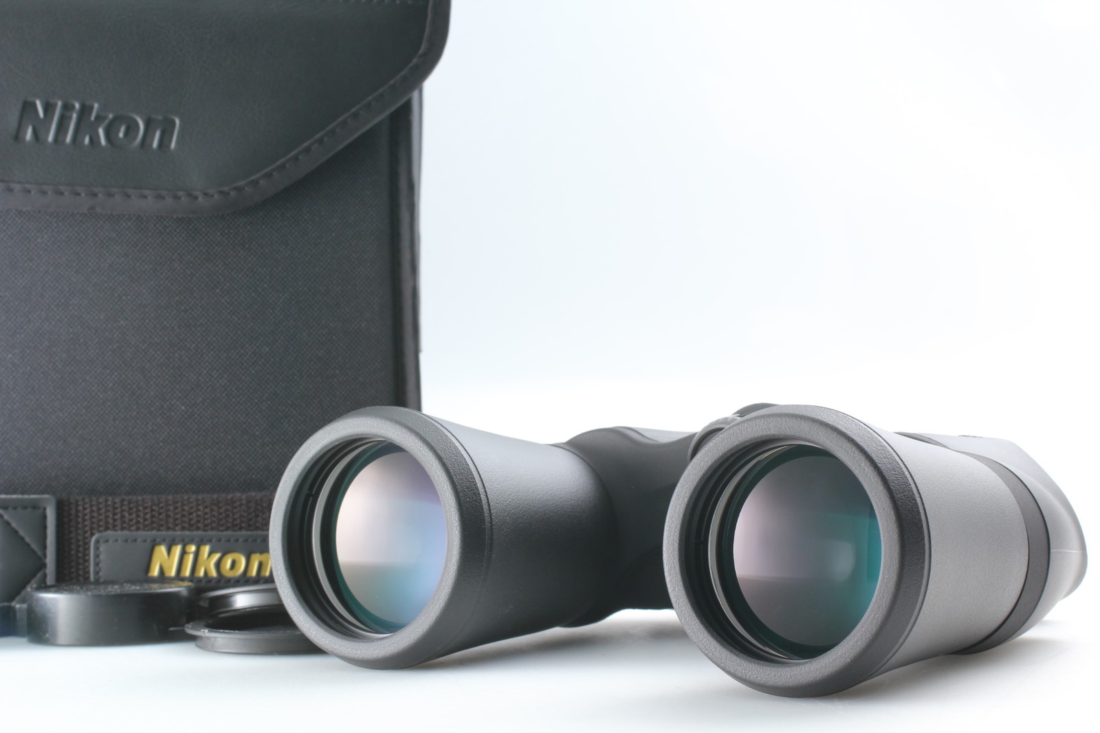 [Top MINT / Case Strap] Nikon Aculon A211 10-22x50 Binoculars Black  from Japan