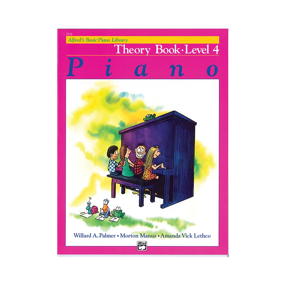 Alfred's Basic Piano Course Theory Book 4