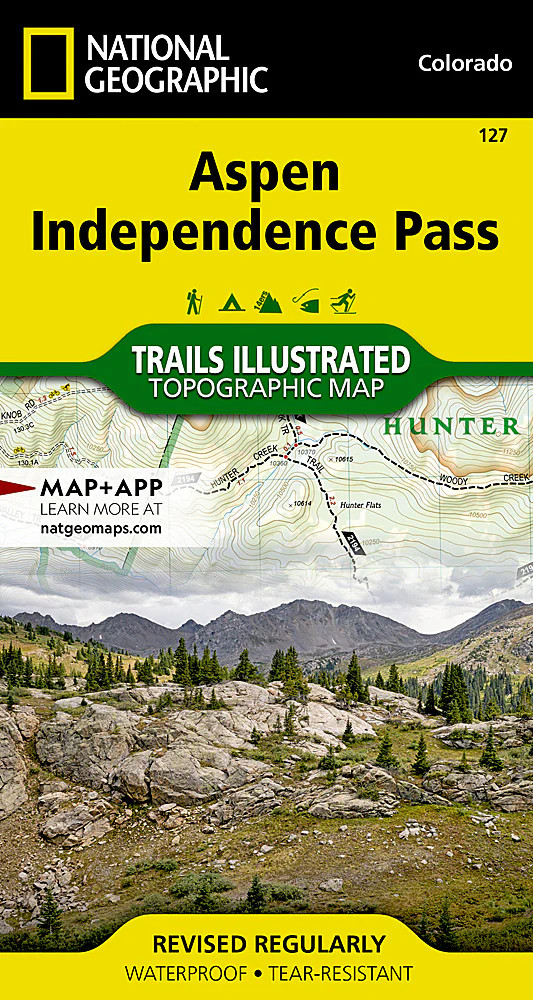 Aspen, Independence Pass: Map #127