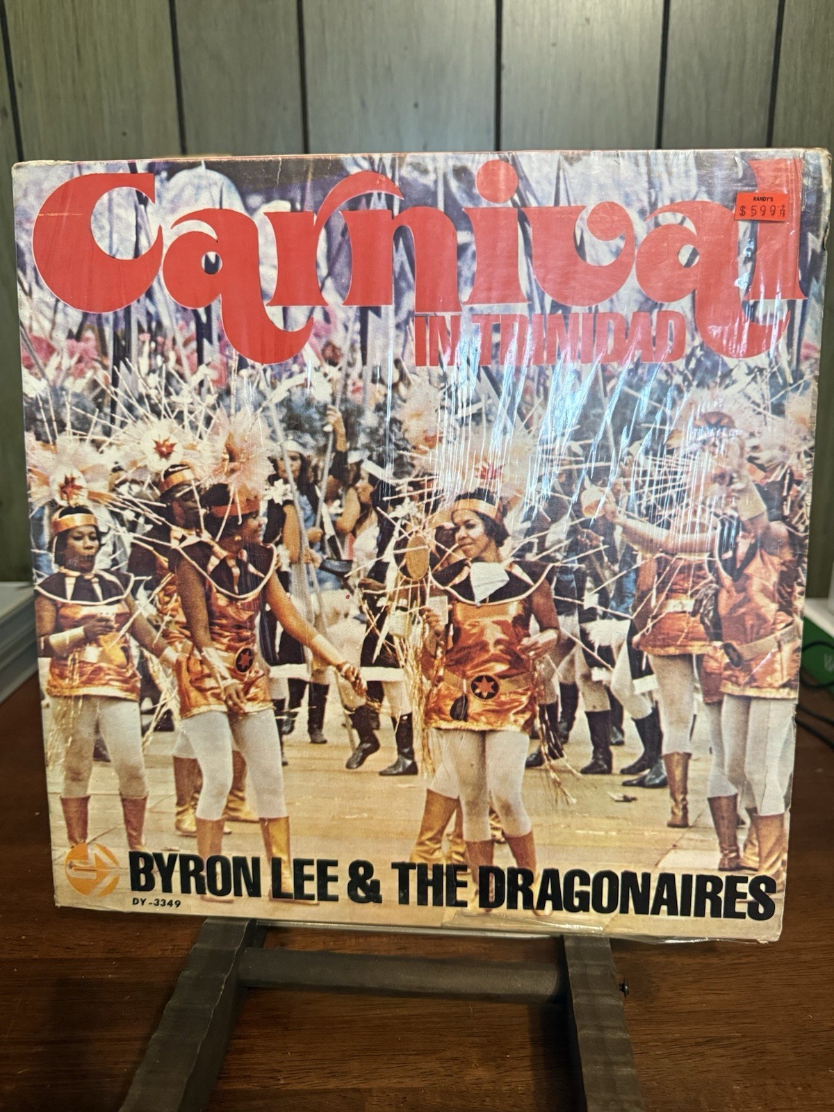 Byron Lee & The Dragonaires - Carnival In Trinidad 1974 Dynamic DY3349 Vinyl LP