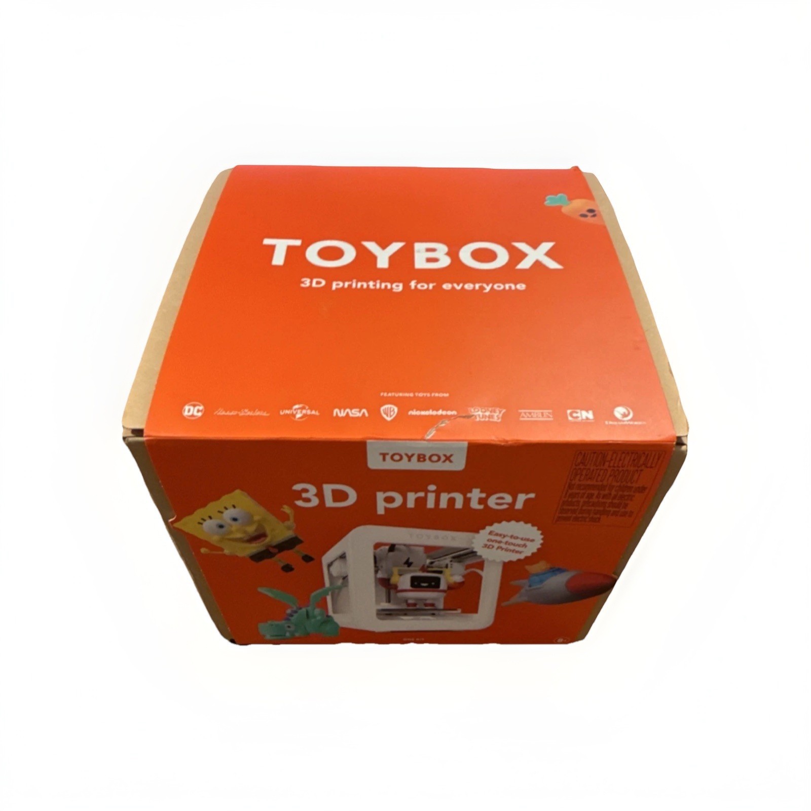 Toybox Toybox 3D Printer Wi-Fi Easy-to-Use One-Touch 3D Printing