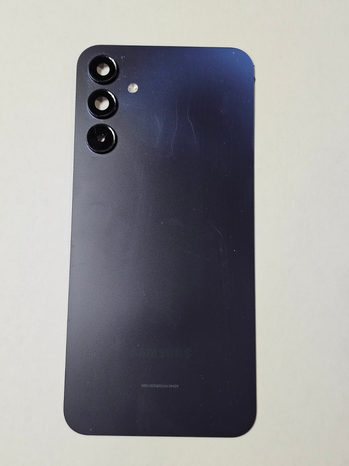 Samsung Galaxy A15 5G A156U Back Battery Door Black ORIGINAL OEM - MINT