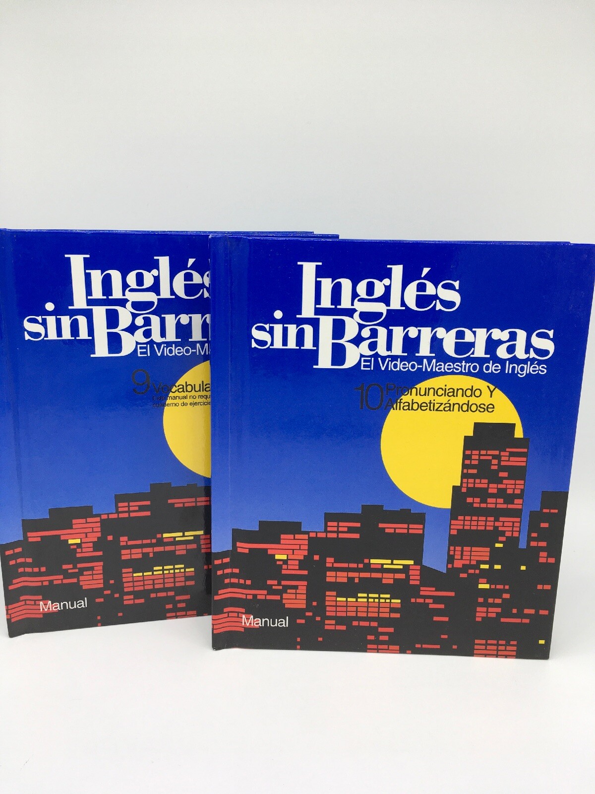 Ingles Sin Barreras Course 9-10 Manual/Book Only. Learn English Or Spanish