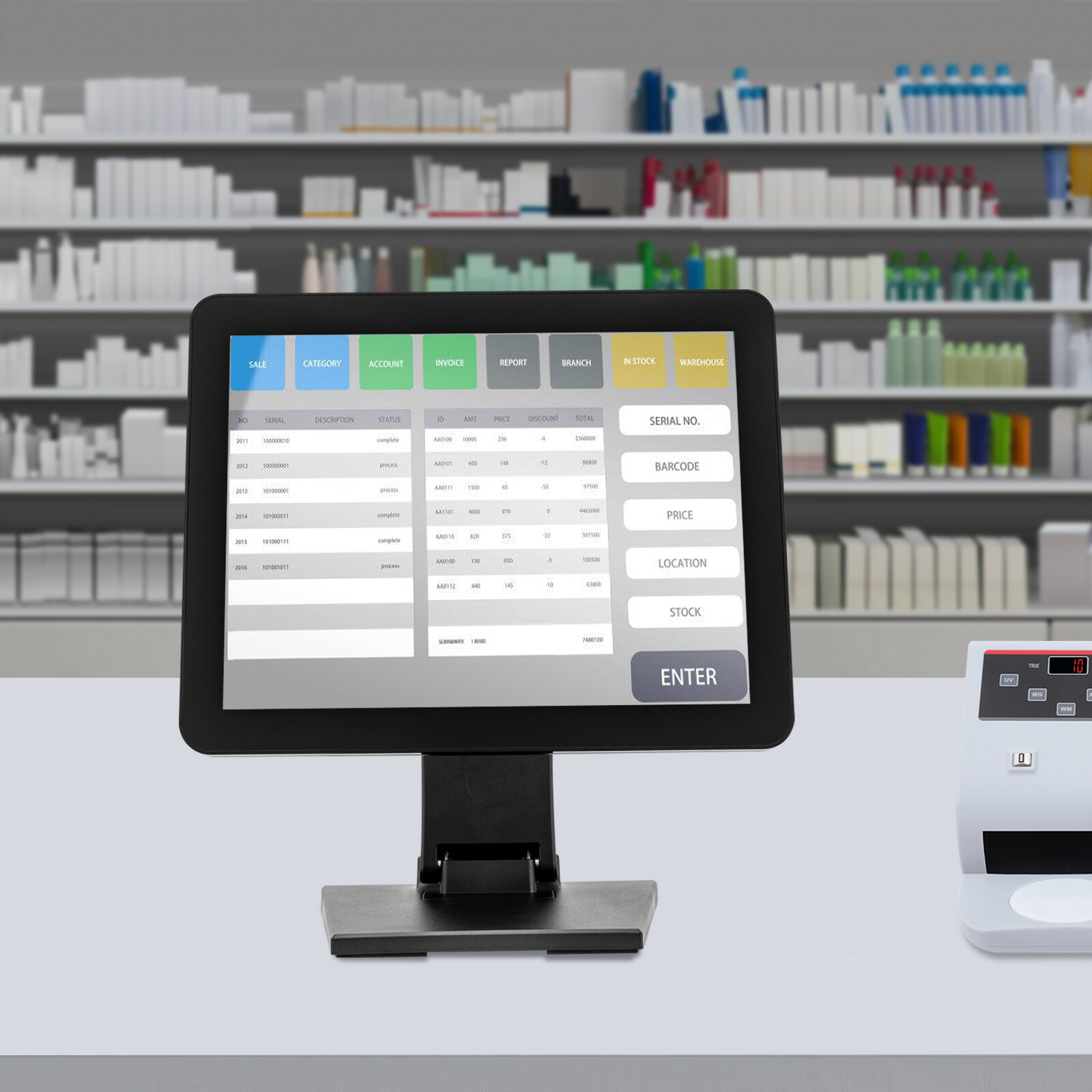 H1503 15" HD Touch Screen Monitor HDMI VGA USB Retail LCD Touch Screen 1024×768