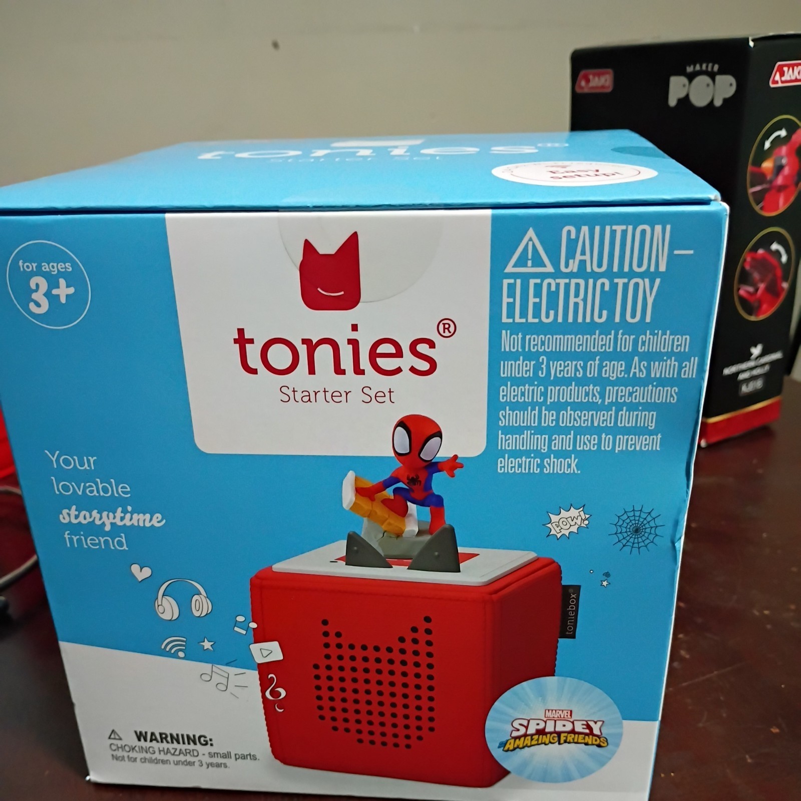 NEW  Tonies Marvel Spidey and His Amazing Friends Toniebox Starter Set (sealed)