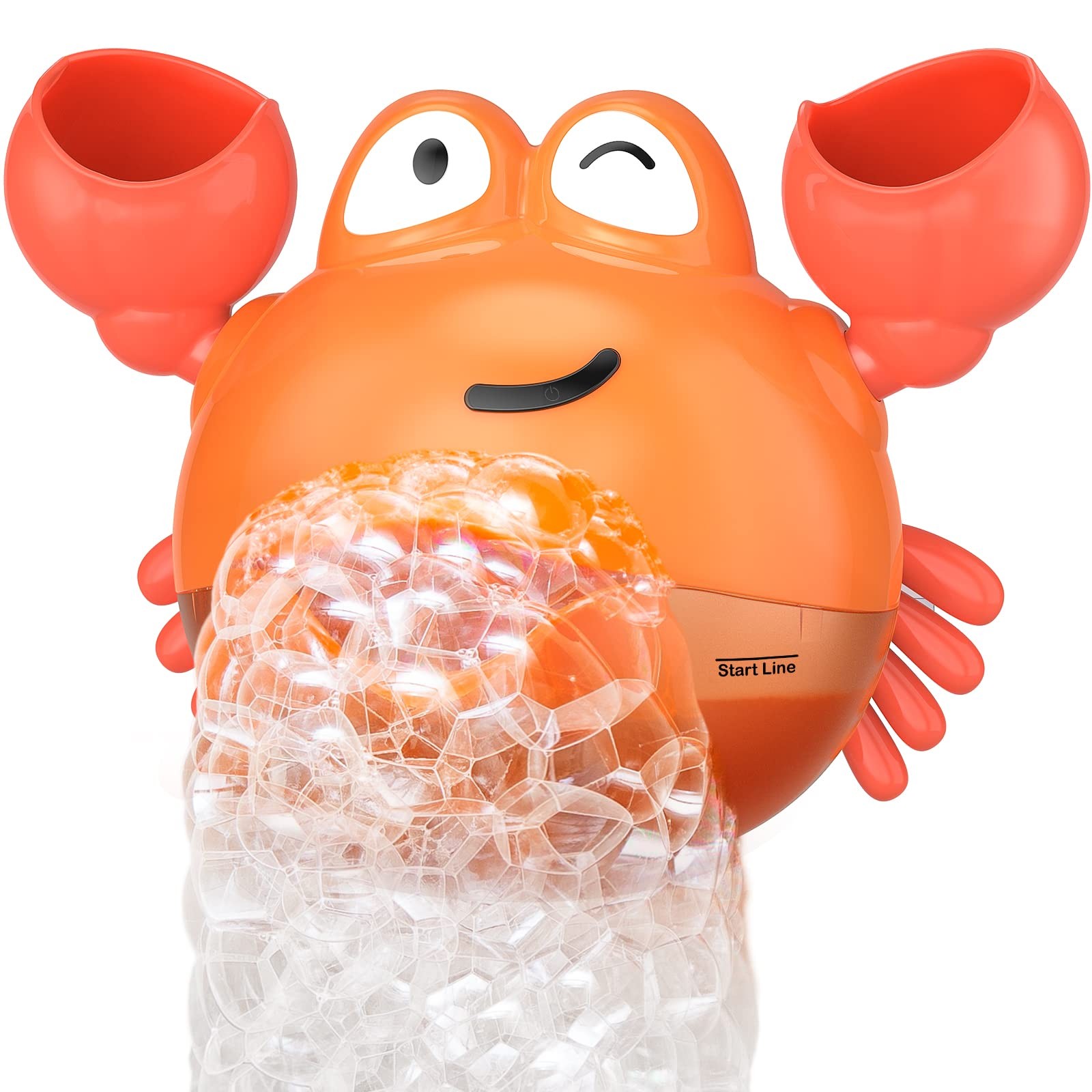 Bath Toy, Crab Bath Bubble Maker for Baby, Toddlers 1-3, Infants, Kids, Autom...