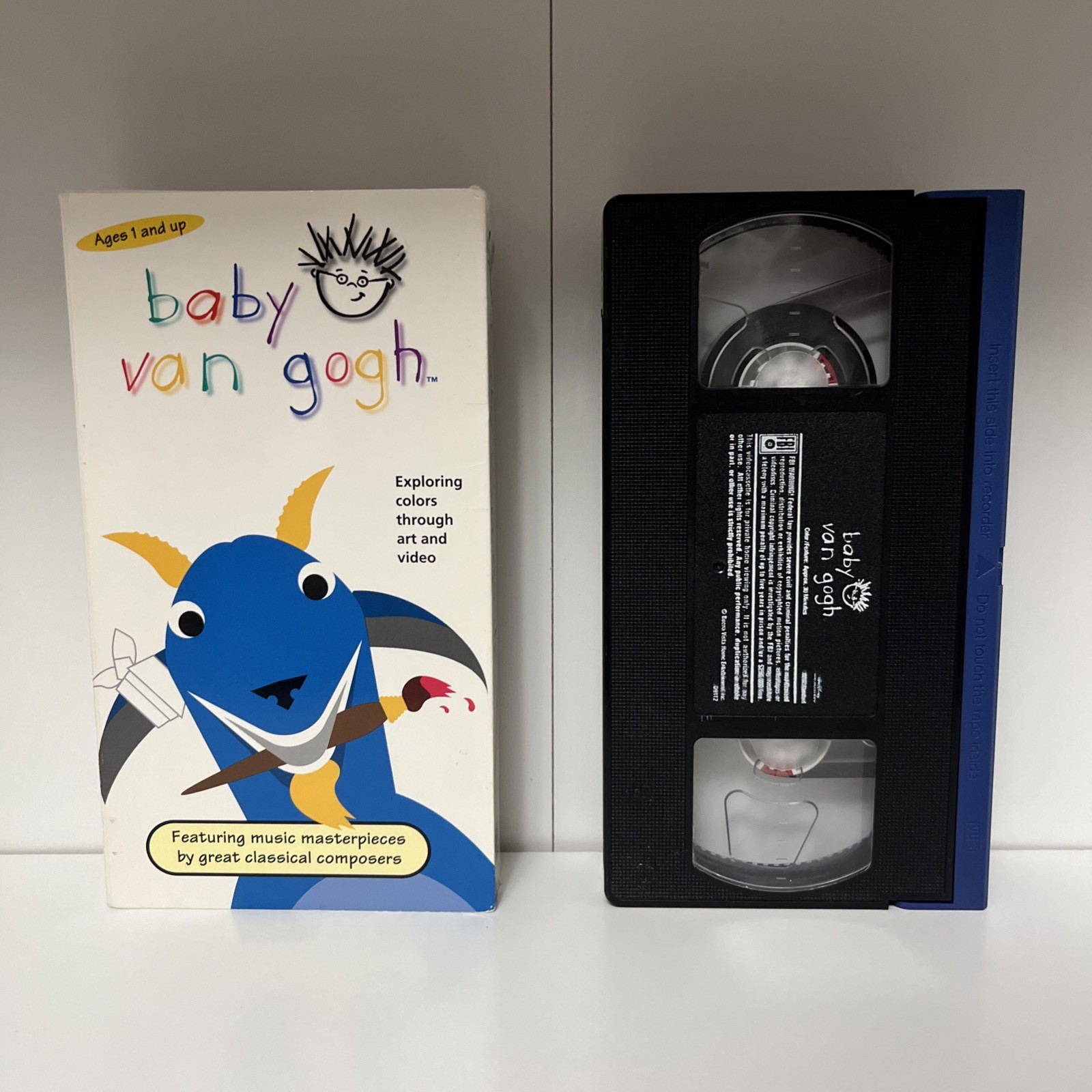 Baby Van Gogh VHS Good Condition VHS Disney Baby Einstein