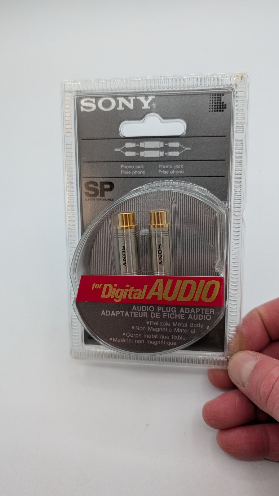 SONY PC-220SP Genuine Audio Plug Adapter New in box 