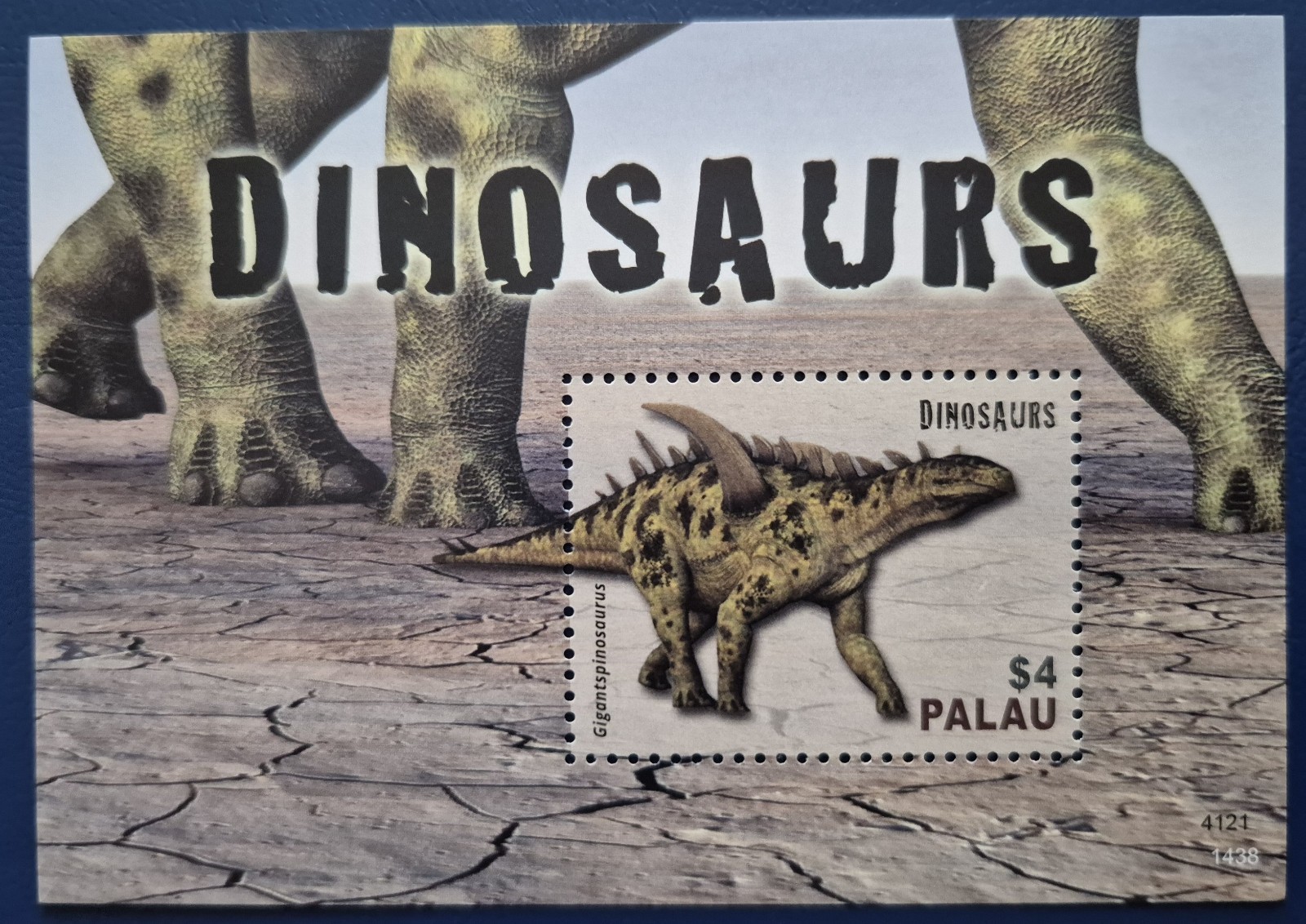 Palau 2014 / Prehistorical Animals - Dinosaurs  / 1v ms