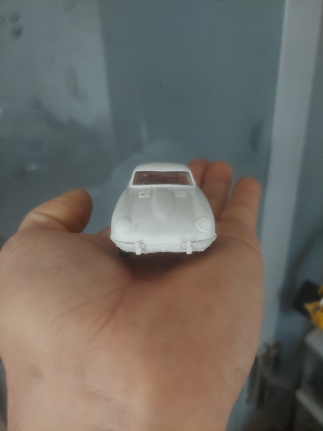 Vintage 1960's rare Korris Kar Plastic Toy Jaguar Untested 