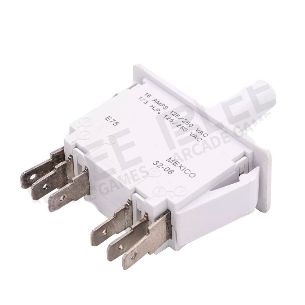 Arcade Door One Position Switch Pull 16 AMPS 125, 250 VAC For Video Game Console
