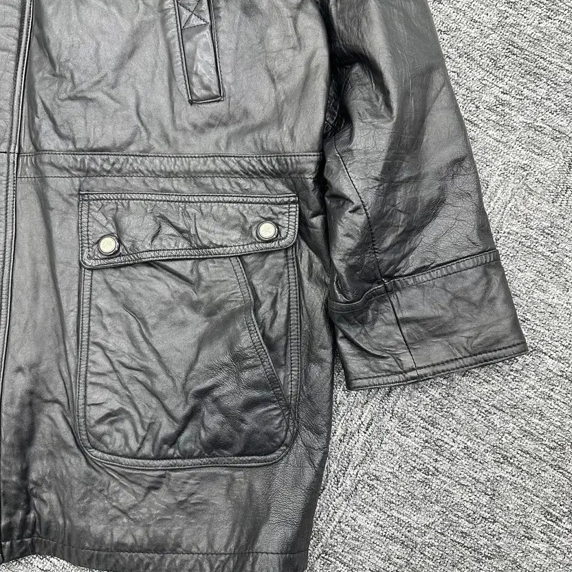 Vintage 90's Lewis Leather Jacket M Size 44 Original